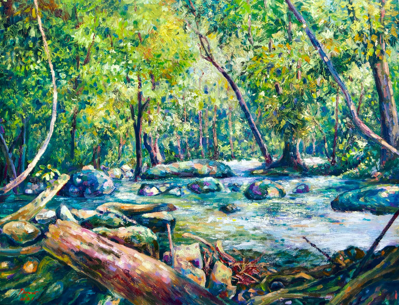 Paisagem florestal | 50 x 40 cm
