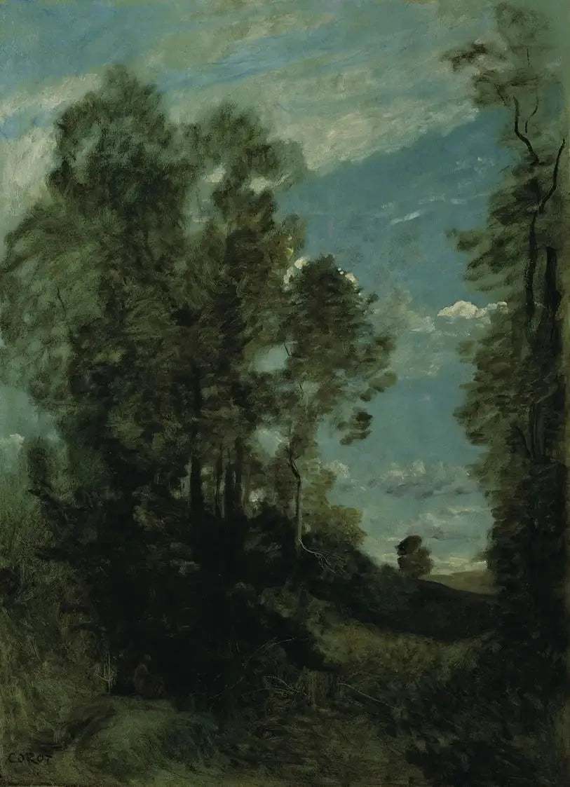 Paisagem Florestal (Manhã) - Jean-Baptiste Camille Corot
