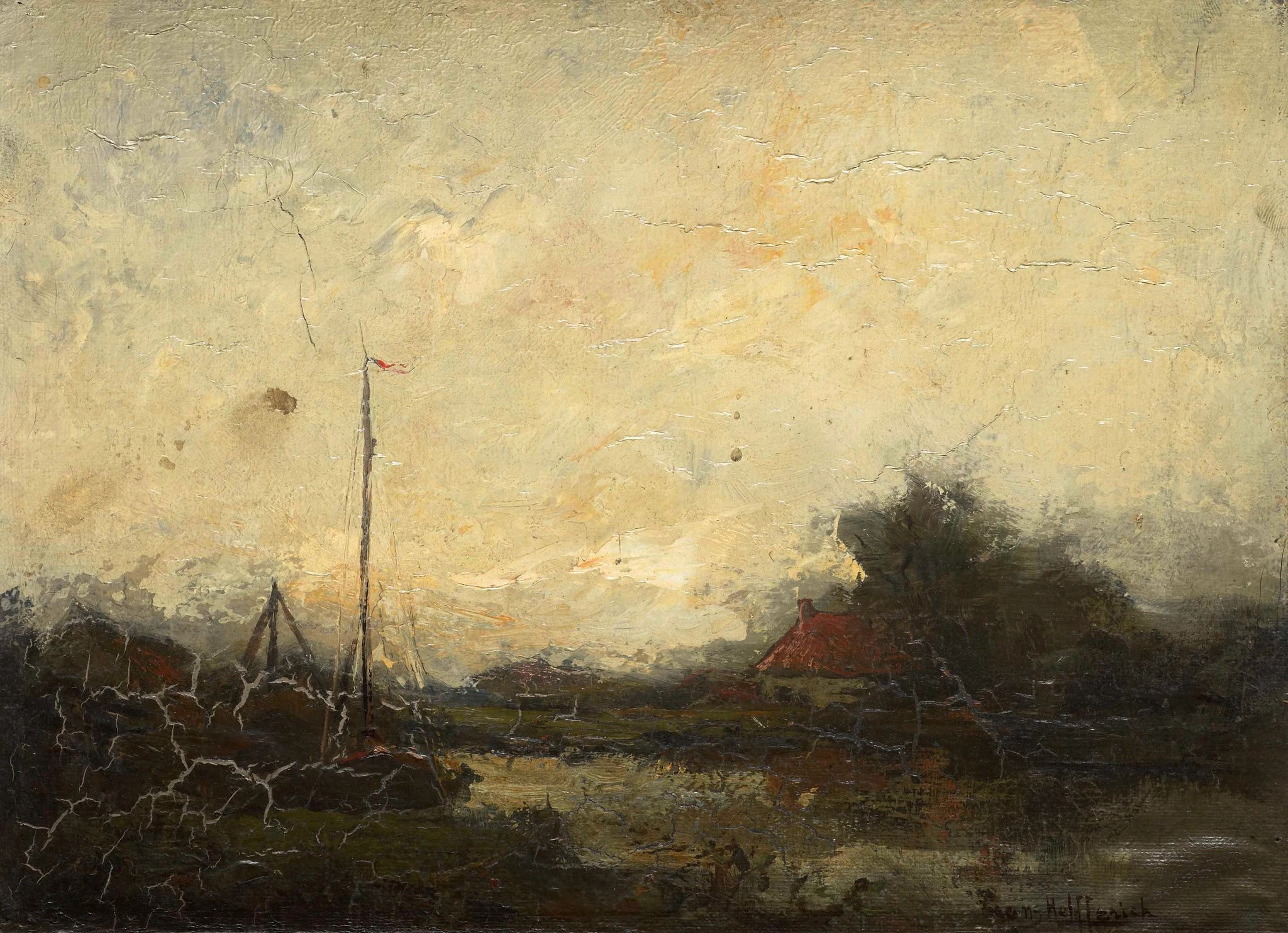 Paysage - Frans Helfferich