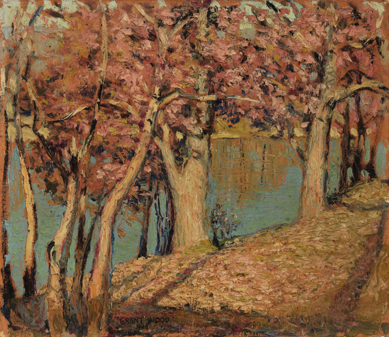 Paisagem - Grant Wood