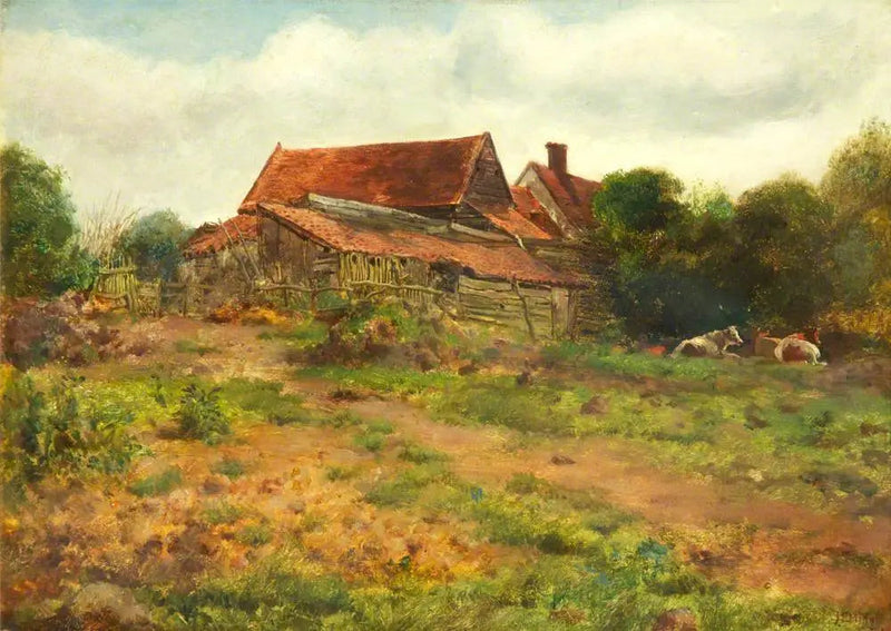 Paisagem, Hampstead - John Everett Millais