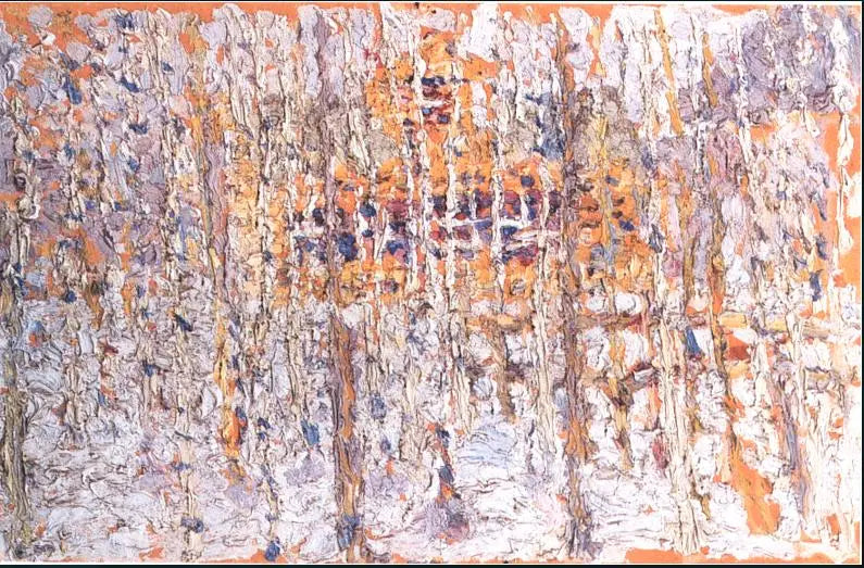 Paisagem de inverno com casa jovem - Kazimir Malevich