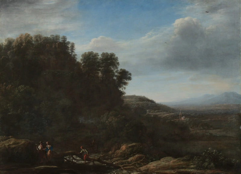 Paisagem italiana - Claude Lorrain