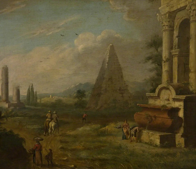 Paisagem italiana - Giovanni Paolo Panini