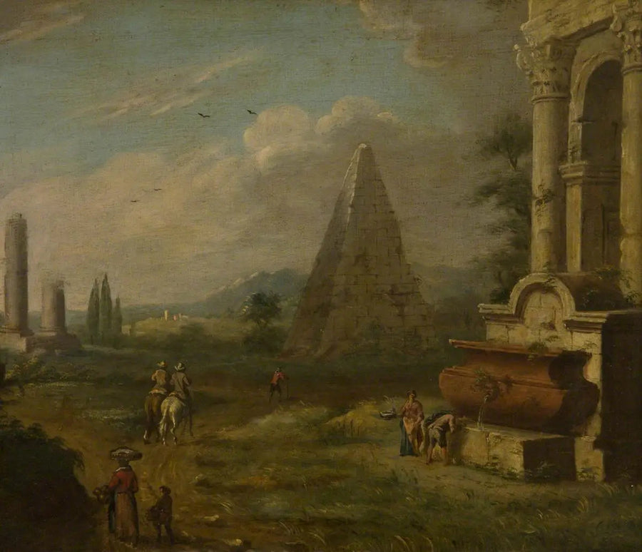 Paisagem italiana - Giovanni Paolo Panini