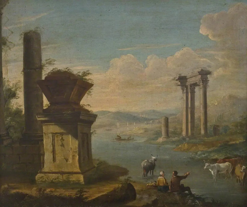 Paisagem italiana - Giovanni Paolo Panini