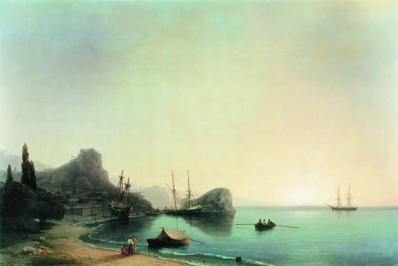 Paisagem italiana - Ivan Aïvazovski