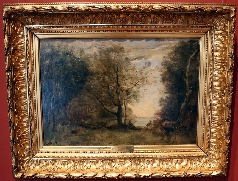 Paisagem. - Jean-Baptiste Camille Corot
