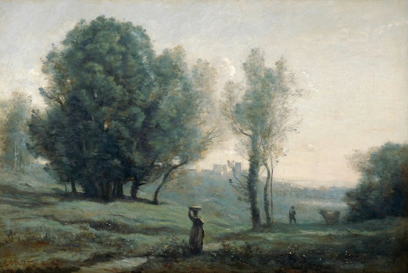 Paisagem - Jean-Baptiste Camille Corot