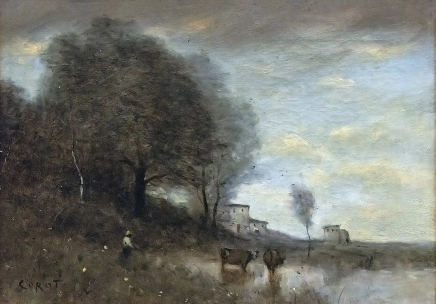 Paisagem - Jean-Baptiste Camille Corot