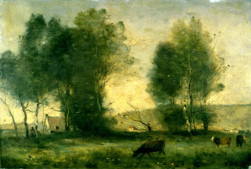 Paisagem - Jean-Baptiste Camille Corot
