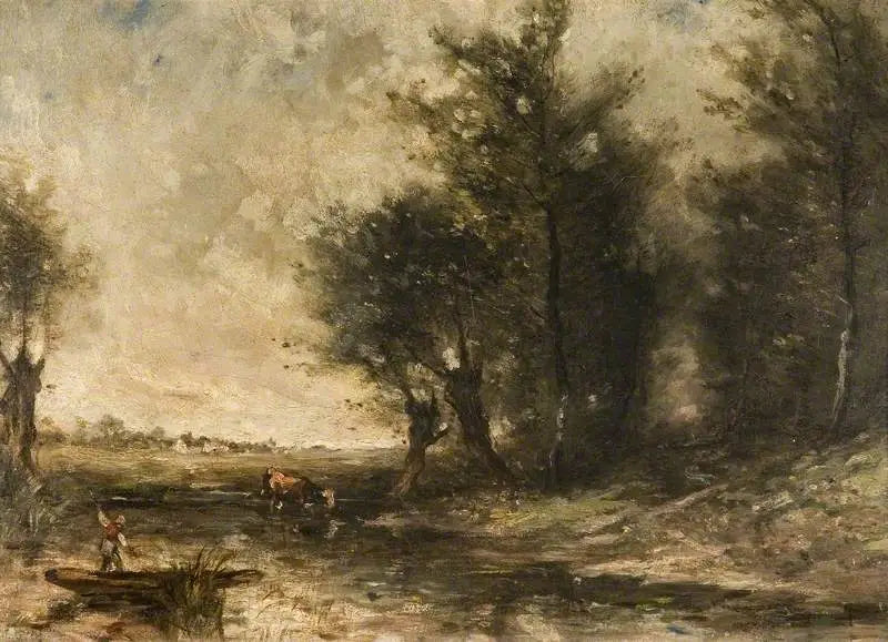 Paisagem - Jean-Baptiste Camille Corot