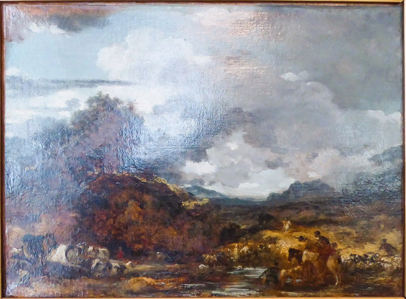 Paisagem (o Rio) - Jean-Honoré Fragonard