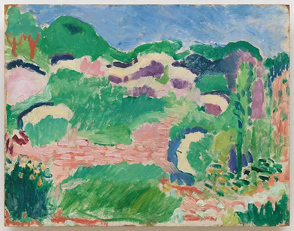 Paisagem: Os giestas - Henri Matisse