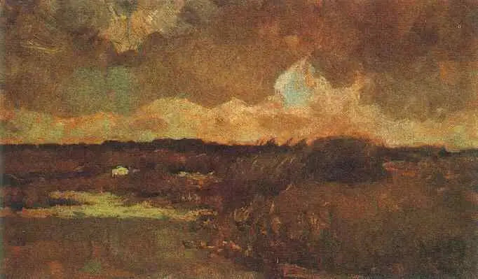 Paisagem pantanosa - Vincent van Gogh