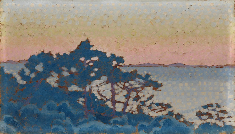 Paisagem marítima - Henri-Edmond Cross