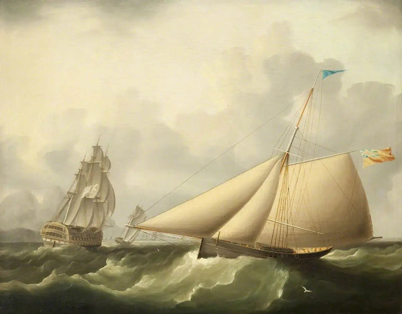 Paisagem marítima - James E. Buttersworth