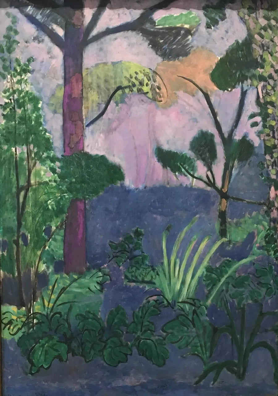 Paisagem marroquina (Acanthes) - Henri Matisse