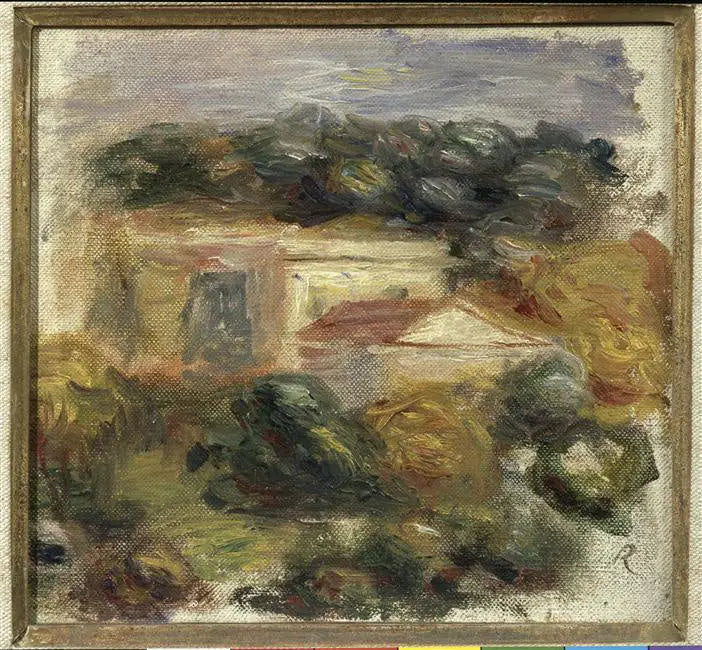 Paisagem mediterrânea, Cagnes - Pierre-Auguste Renoir