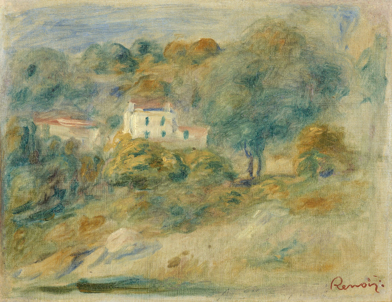 Paisagem do Sul - Pierre-Auguste Renoir