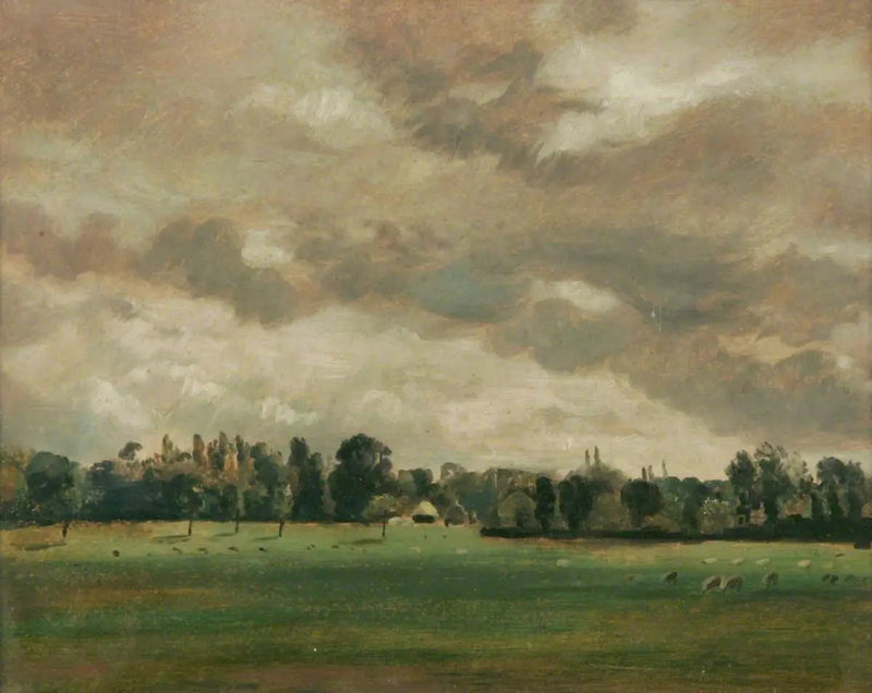 Paisagem nublada - John Constable
