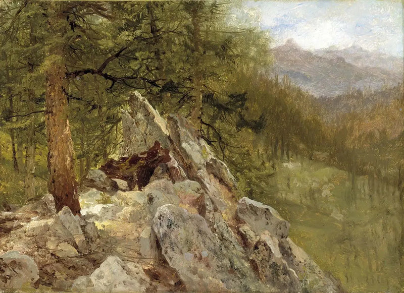 Paisagem Ocidental - John Frederick Kensett