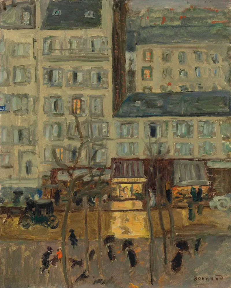 Paisagem parisiense - Pierre Bonnard