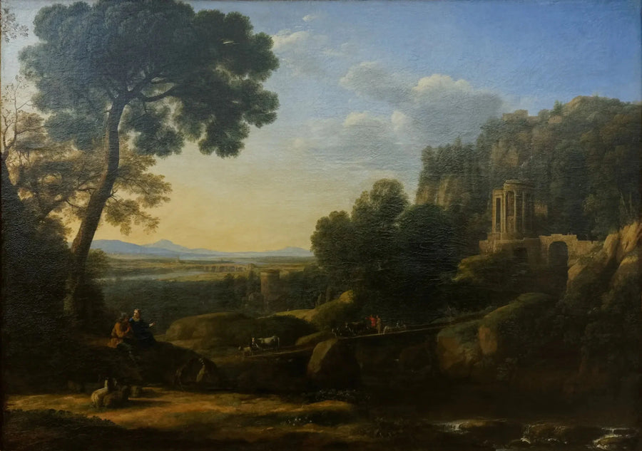 Paisagem Pastoral - Claude Lorrain