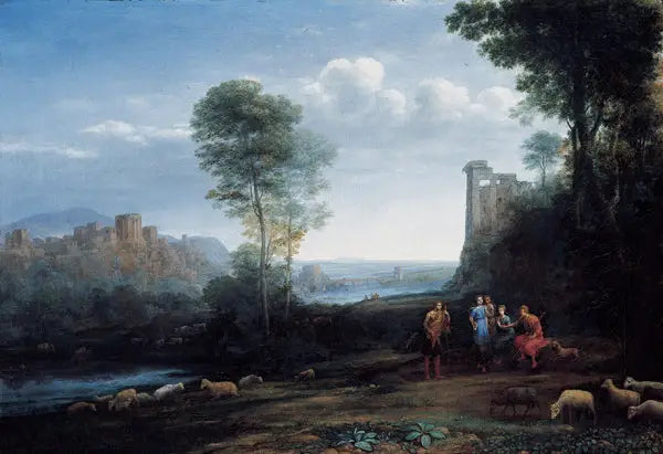 Paisagem Pastoral - Claude Lorrain