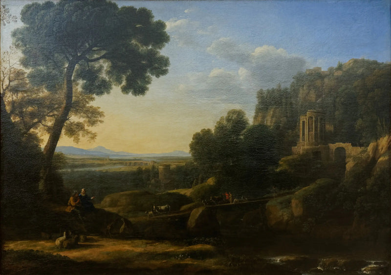 paisagem pastoral - Claude Lorrain