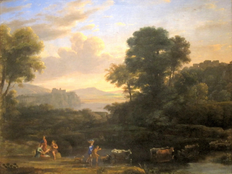 Paisagem Pastoral - Claude Lorrain