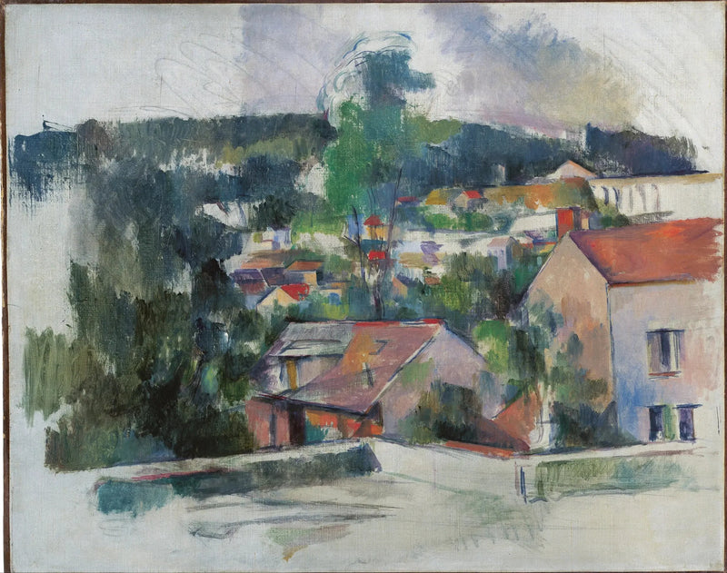 Paisagem - Paul Cézanne