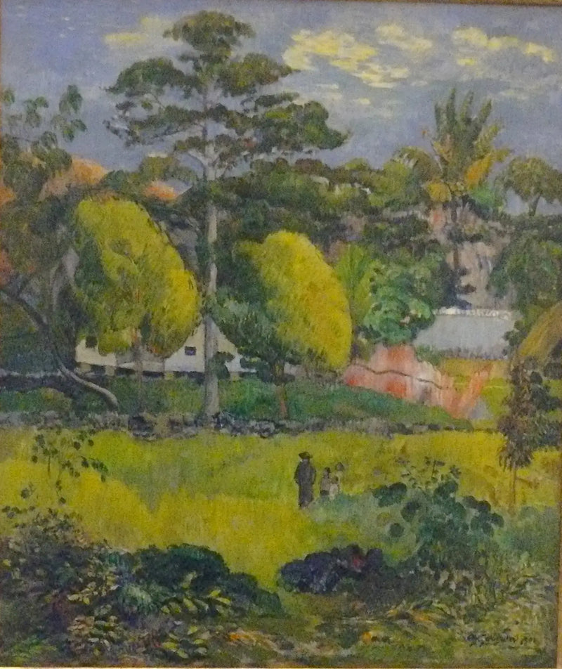 Paisagem - Paul Gauguin