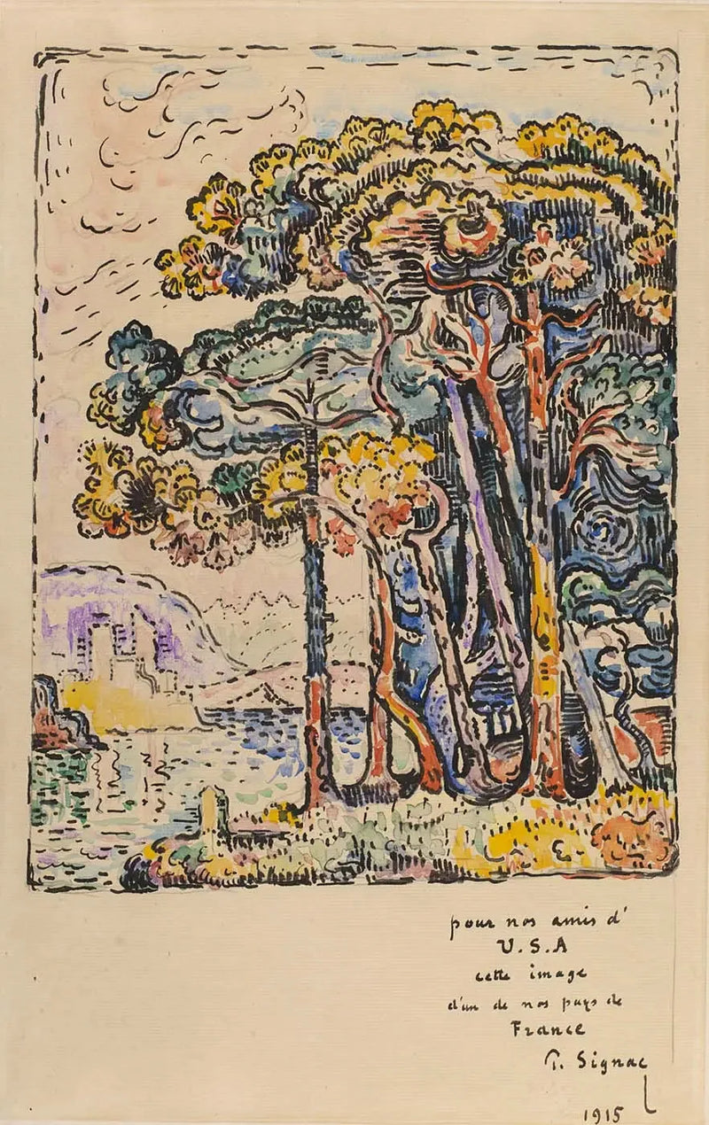 Paisagem - Paul Signac