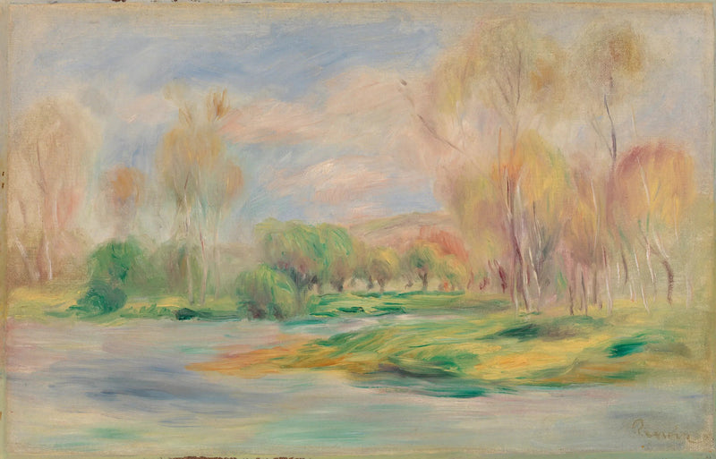 Paisagem - Pierre-Auguste Renoir