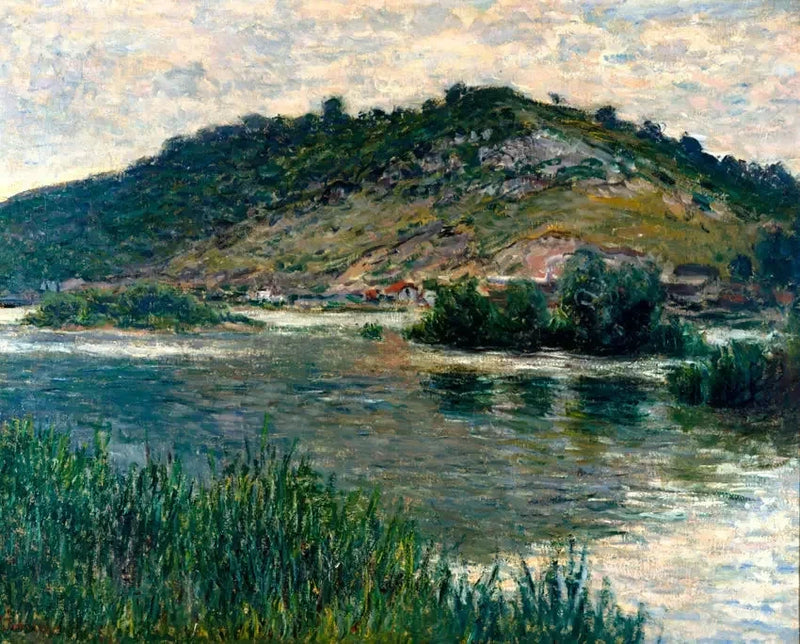 Paisagem em Port-Villez W836 - Claude Monet