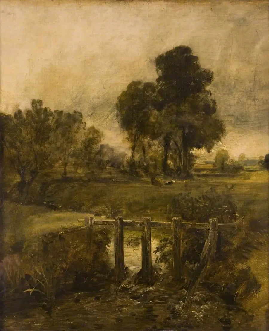 Paisagem perto de Dedham - John Constable