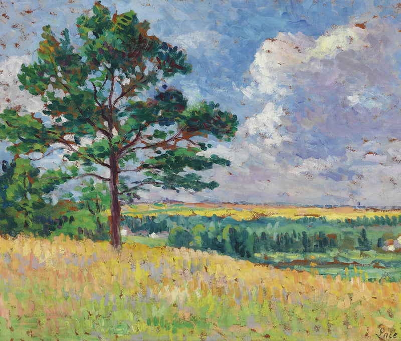 Paisagem perto de Méréville - Maximilien Luce