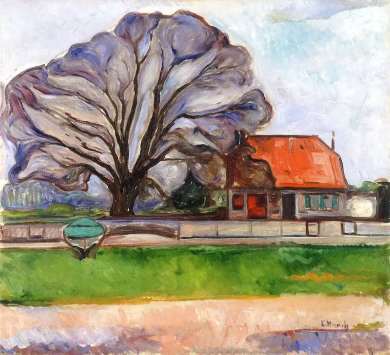 Paisagem perto de Travemünde - Edvard Munch
