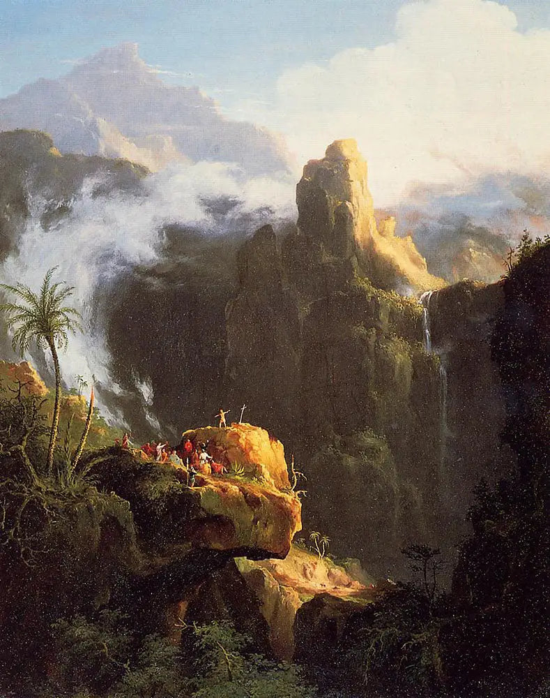 Paisagem: Santo João na natureza - Thomas Cole