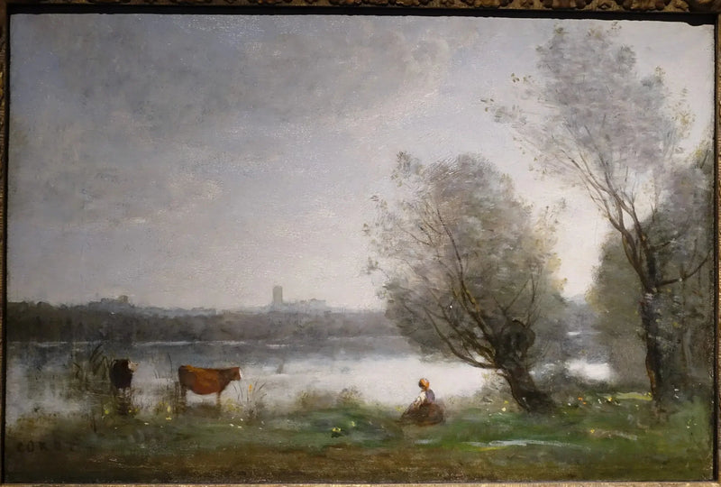 Paisagem sem título - Jean-Baptiste Camille Corot
