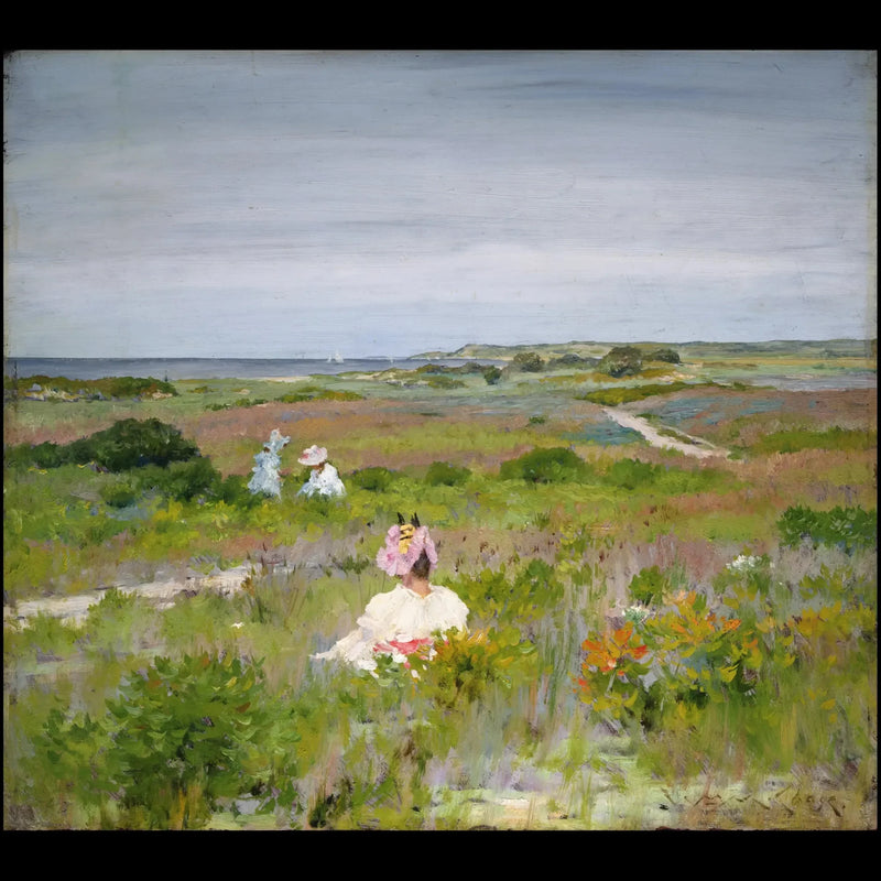 Paisagem - Shinnecock, Long Island - William Merritt Chase