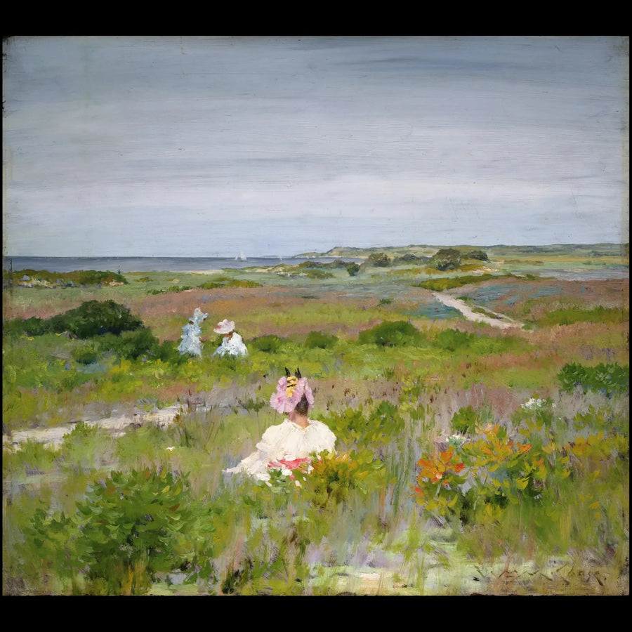 Paisagem - Shinnecock, Long Island - William Merritt Chase