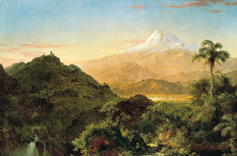 Paisagem sul-americana - Frederic Edwin Church