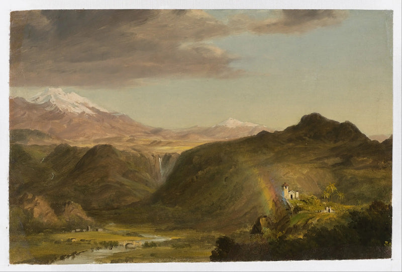 Paisagem sul-americana - Frederic Edwin Church