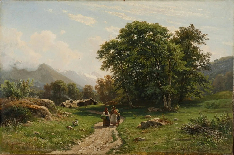 Paisagem suíça - Ivan Chichkine