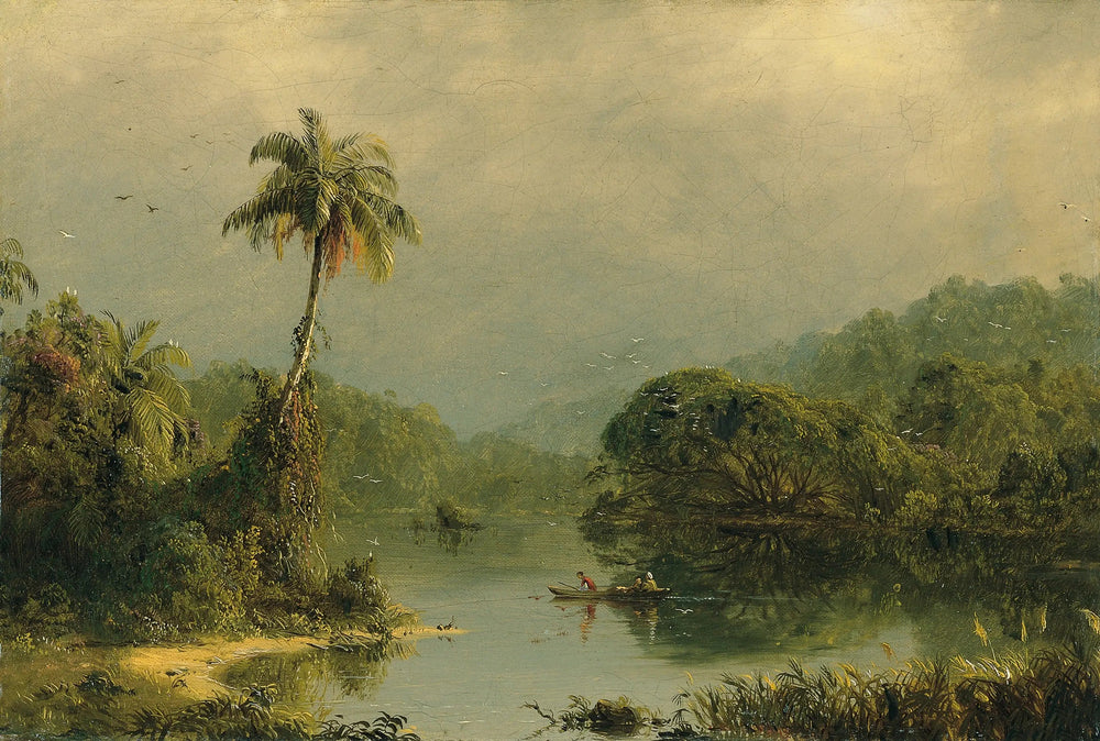 Paysage tropical - Frederic Edwin Church - Alpha Reproduction
