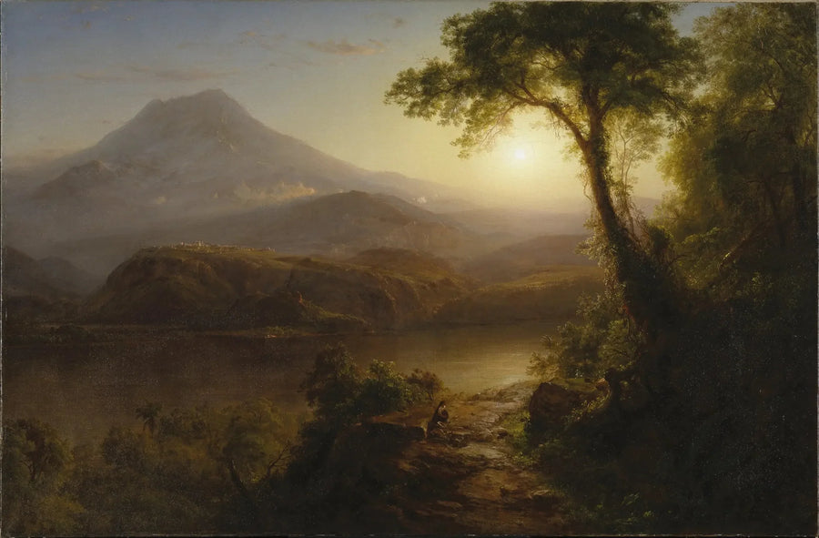 Paisagem Tropical - Frederic Edwin Church