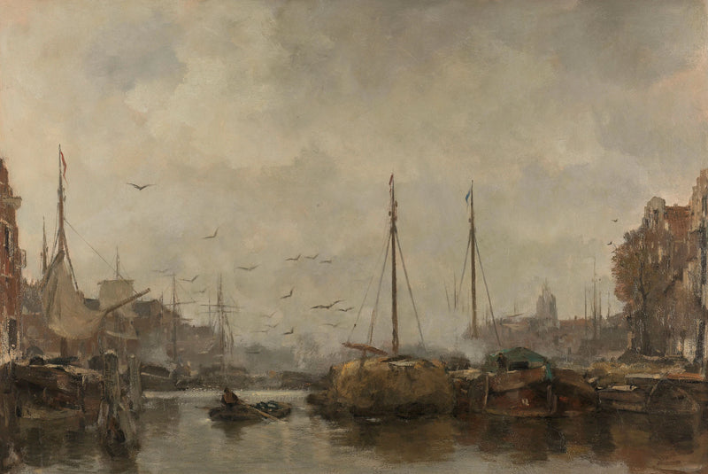 Paysage urbain - Jacob Maris