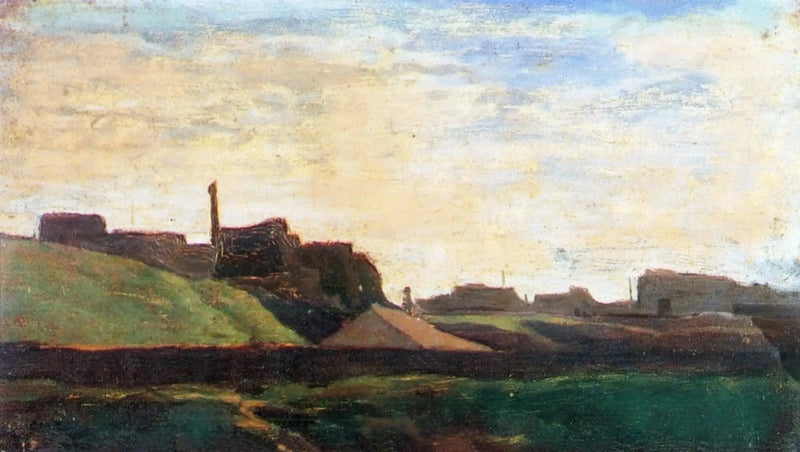 Paisagem da fábrica W5 - Claude Monet
